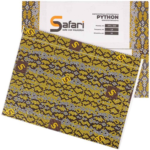 Isolation des vibrations Safari Python 1.8 Isolation des vibrations Safari Python 1.8